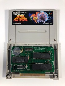 Super Metroid (Super Famicom SFC, 1994) Authentic Game Cartridge (SHVC-RI)