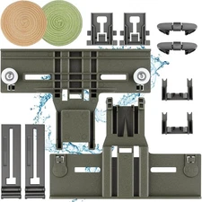 New W10350376 W10712394 Dishwasher Top Rack Adjuster Parts For Kenmore W10350374