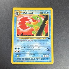 Politoed 27/75 Neo Discovery Unlimited Edition WOTC Pokemon LP on eBay