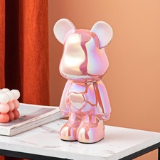 Yundu Ceramic Piggy Bank for Kids and Adults - Coin Large, Pink