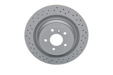 2x ATE Bremsscheiben Hinten passend für MERCEDES-BENZ M-Klasse (W166)