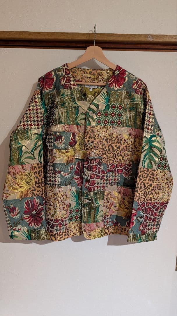 Engineered Garments Patchwork Jacket Men's M Auth… - image 1