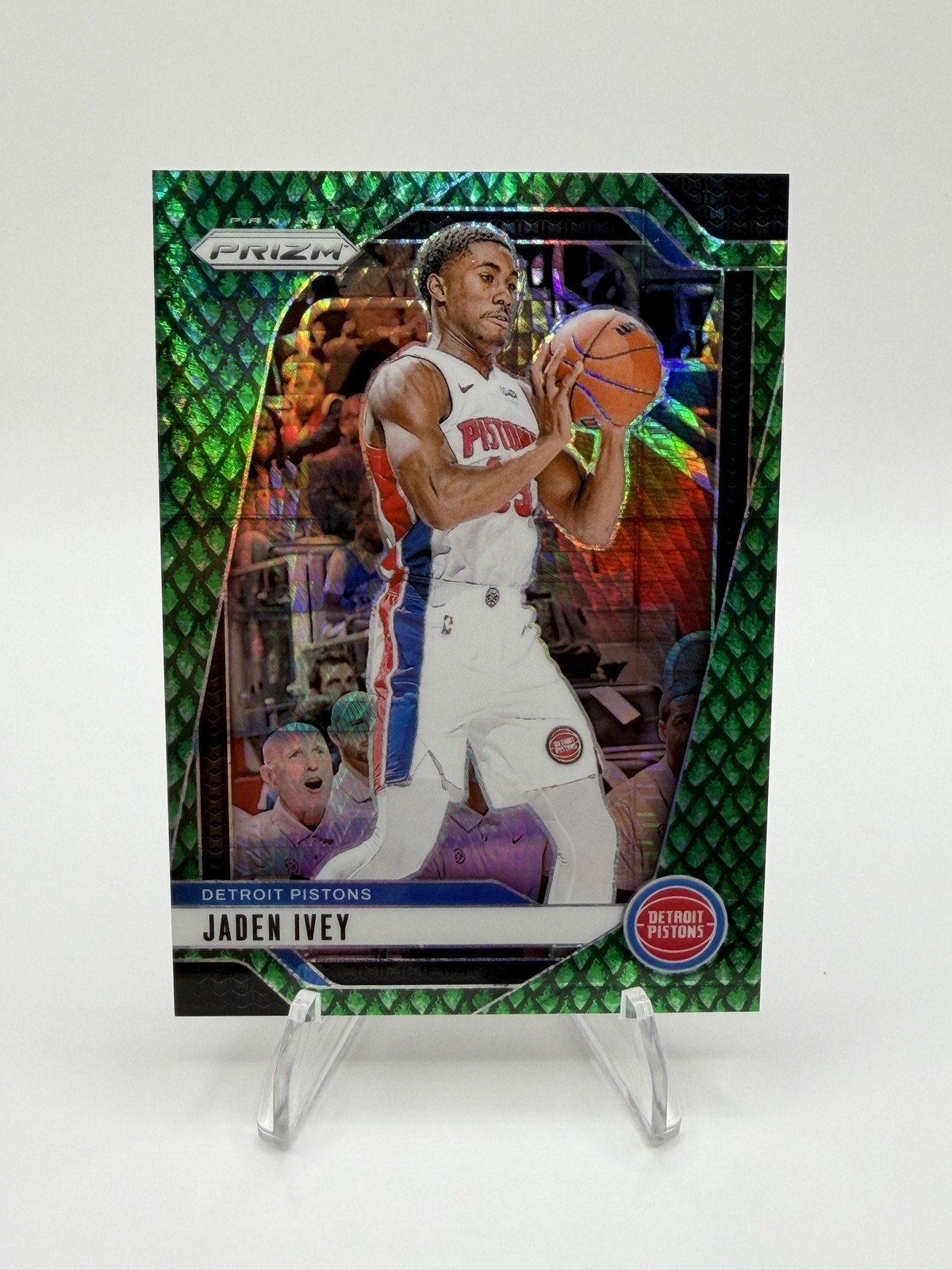 Jaden Ivey 2024-25 Panini Prizm #194 Jade Dragon Scale Prizm /48