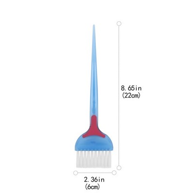 6 Stcs Haarfärbebinsel Haarstäbchen Pinsel (gemischte Farbe) Haarfärbemamm