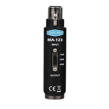 MA-123 Microphone Signal Attenuator Pad, 10dB.20dB. 30dB