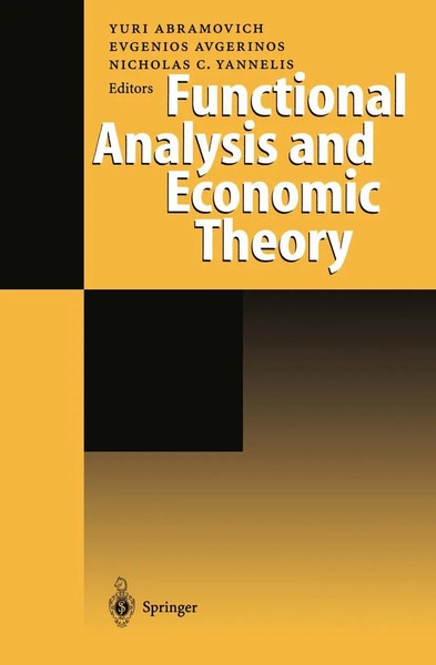 Yuri Abramovich (U. A.) | Functional Analysis And Economic Theory | Taschenbuch-image