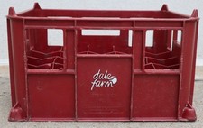 Vintage DALE Farm Sterilised milk crate