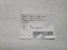 Engine ECM Electronic Control Module 2.0L Fits 16-18 AUDI Q3 1785446