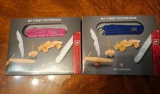 Victorinox My First 0.2373.T Taschenmesser für Kinder, 9 Funktionen, Rot /Blau