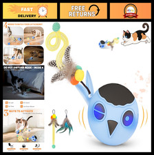 Interactive Cat Toy - USB Rechargeable Smart Motion Ball for Indoor Cats