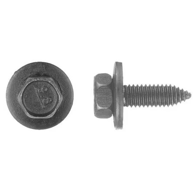 #ad #ad Class 9.8 Structural Bolt 20 Mm Black Phosphate Steel Hex Washer Head $20.15