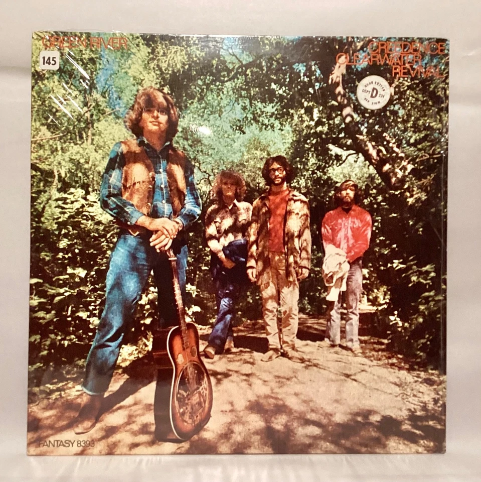 Creedence Clearwater Revival Green River LP 1969 Fantasy Records 8393 NM F2744 Foto 3 de 4