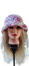 Handmade Crochet  Bucket Hat  One Size