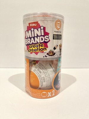 Mini Brands Master Chef Series 1 ZURU Surprise Set Of 2 Capsules NEW