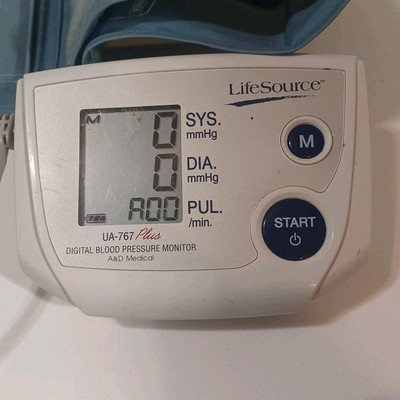 #ad LifeSource UA 767 Plus Digital Blood Pressure Testing Device W Cuff Not Working $7.00