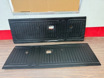 ORIGINAL 1972 DODGE DUSTER DEMON DART SWINGER BLACK DOOR PANELS 1225
