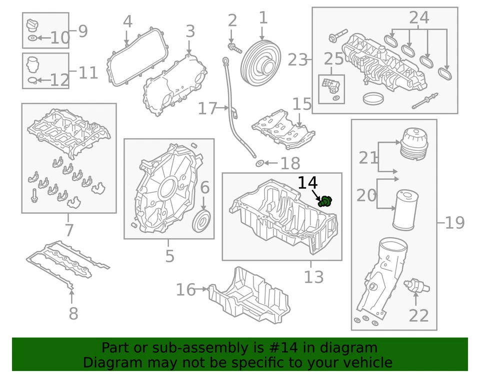 Tapón de drenaje de aceite magnético Land-Rover genuino LR154091 Foto 4 de 4