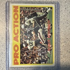 Pro Action Roger Staubach #122 Dallas Cowboys NFL Football Trading Card