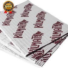 80 Mil 10 Sqft Car Sound Deadening Mat Butyl Automotive Sound Deadener...