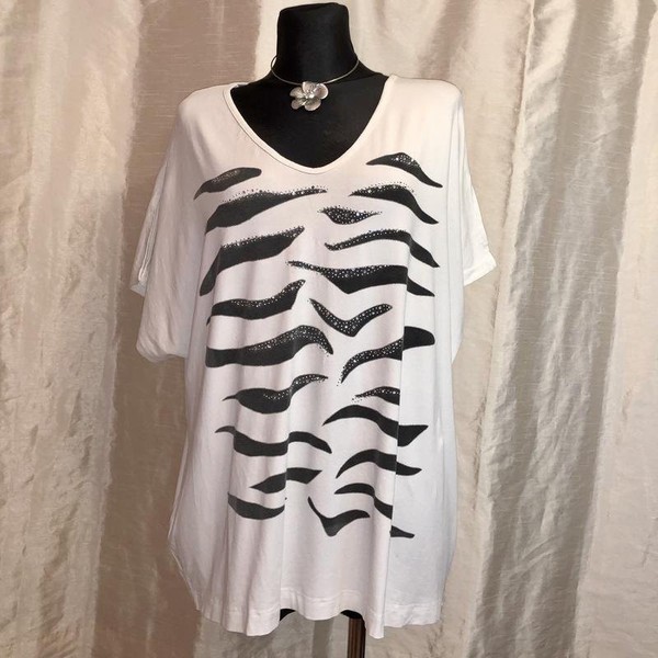 Women American Vintage Shirt White Viscose 44 /