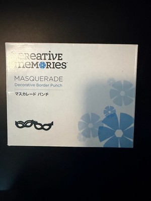 Creative Memories Retired Masquerade Designer Border Punch New in Box
