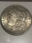 1886 morgan silver dollar Light Rainbow Toning On Rim