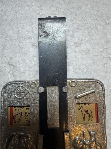 Vintage Metal & Paper Distance Finder - Picture 7 of 11