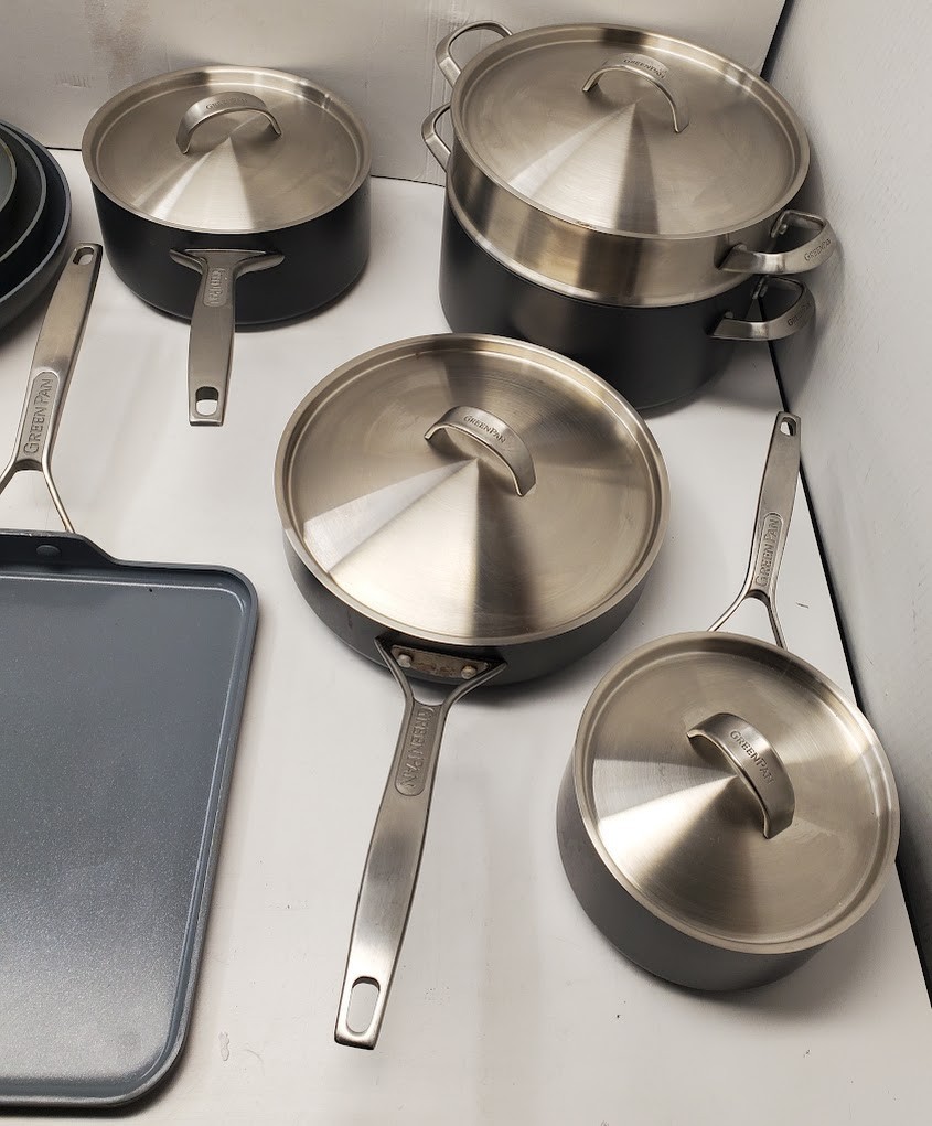 GreenPan Paris Pro 14-Piece Non-Stick Cookware Set