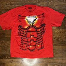 Marvel Iron Man Suit 2XL Red T-shirt Marvel