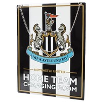 Newcastle United Fc - Home Team Garden Sign - Metal Signs - F300Z