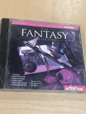 The Fantasy Collection Activision CD-ROM PC Game 1995 Interactive Fiction