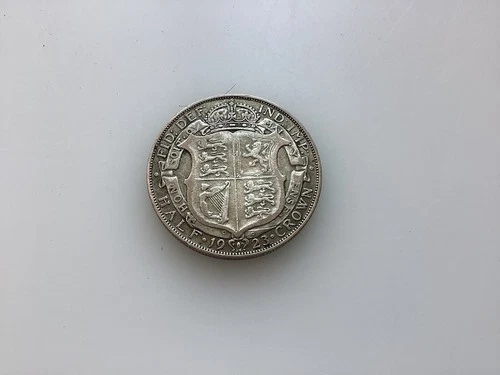 1923 George V Half Crown — photo from the most recent tracked eBay sale