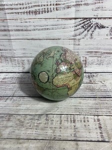 MOVA Globo Terrestre Spinning 4.5" Cassini Green James Cook Globe Collectible