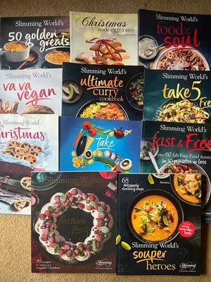 Abnehmwelt Bücher WÄHLEN SIE EIN Weihnachten Konvolut verfügbare Rezepte SEHR GUT C