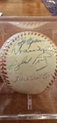 Autographed Baseball 4 Players with Certificate of Authenticity