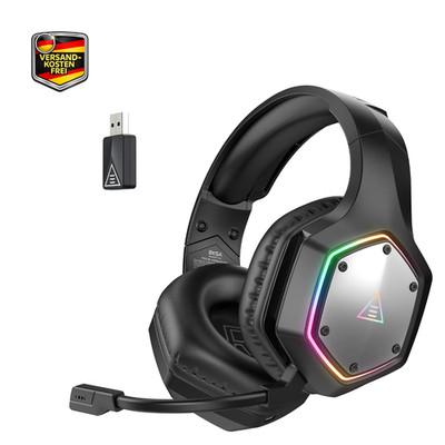 EKSA E1000WT Kabellos Gaming Headset 2 4G USB 7 1
