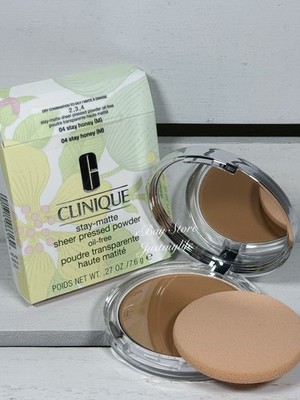 Clinique Stay-Matte Sheer Pressed Powder  Full Size  Pick Your Shade  NEW