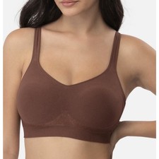 Underoutfit The Comfort Shaping Bra w/ adjustable straps 459- size L, Cocoa
