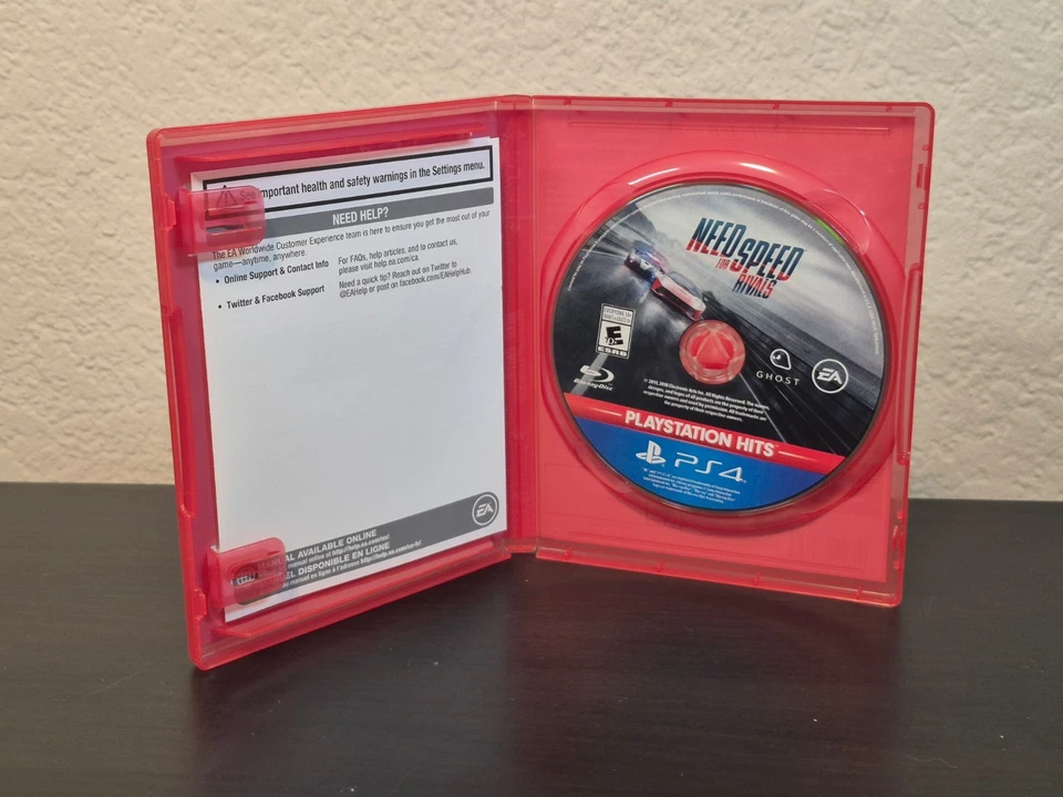PS4 Need for Speed Rivals Game Greatest Hits Complete Mint Disc 2013 Racing Game - Image 2 of 3