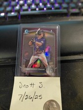 2025 Bowman - Chrome Prospects Charlie Condon #BCP-75 Reptilian Refractor (RC)