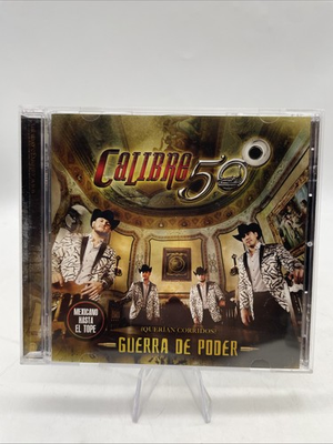 #ad Calibre 50 Guerra De Poder CD Album 2017 Disa Records Promo $8.99