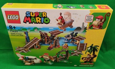 Lego Super Mario 71425 Diddy Kong's Mine Cart Ride Donkey Kong Erweiterungsset NEU