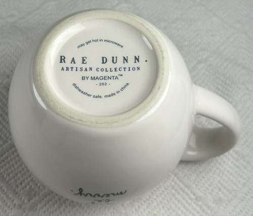 Tazza caffè Rae Dunn by Magenta cappello Babbo Natale "Possano i tuoi giorni essere felici" Natale - Foto 10 di 16