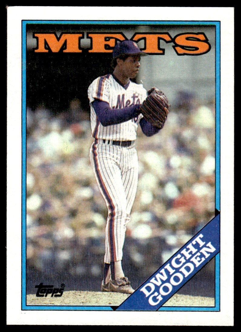 1988 Topps Baseball Card Dwight Gooden New York Mets 480 eBay