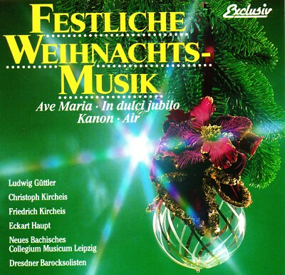 FESTLICHE WEIHNACHTS-MUSIK CD2 - AVE MARIA - In dulci jubilo - Kanon - Air