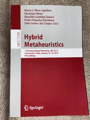 New Hybrid Metaheuristics Book Free Shipping