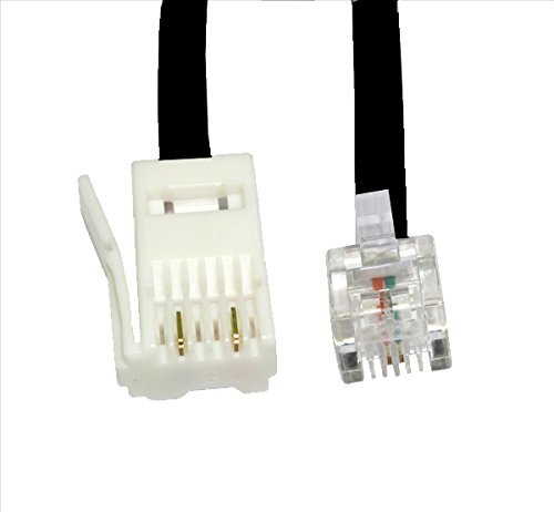 BT 431A (2,5) WTYCZKA DO PRZEWODU LINII TELEFONICZNEJ RJ11 6P2C, 2-PRZEWODOWY PRZEWÓD KABLA ZWROTNICY - Zdjęcie 5 z 6