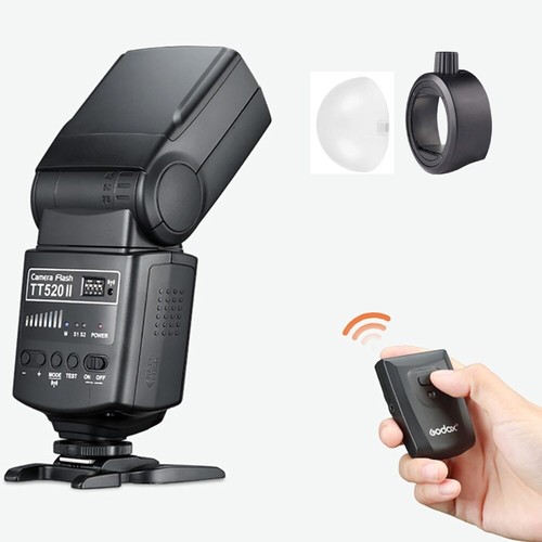 Godox TT520II Flash Light Speedlite 433MHz Trigger Wireless For Canon Nikon Sony - Picture 9 of 12