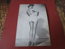 ORIGINAL WWII BETTY GRABLE # 1 PIN-UP GI FOOT LOCKER    PHOTO POSTCARD