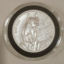 2oz Silver Gargoyle #4 Sacre Coeur Paris France Gargoyles of the World Coin 99.95 per troy oz